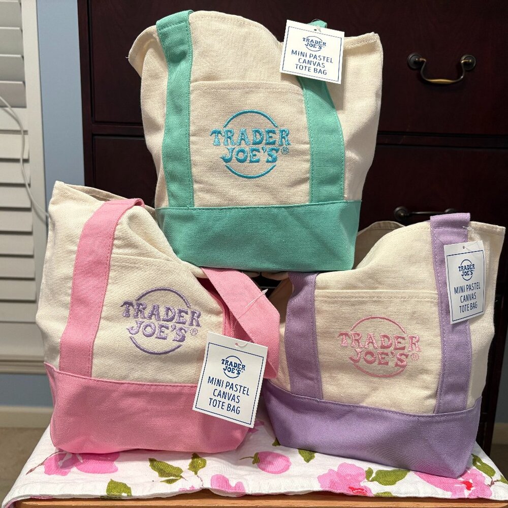 TRADER JOE'S CANVAS BAG, SMALL